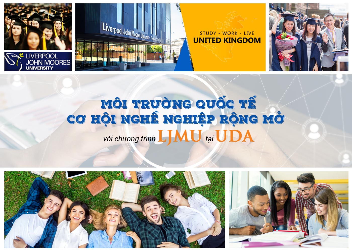Môi trường quốc tế, cơ hội nghề nghiệp rộng mở với chương trình LJMU tại UDA - Ảnh 1 Môi trường quốc tế, cơ hội nghề nghiệp rộng mở với chương trình LJMU tại UDA - Ảnh 1