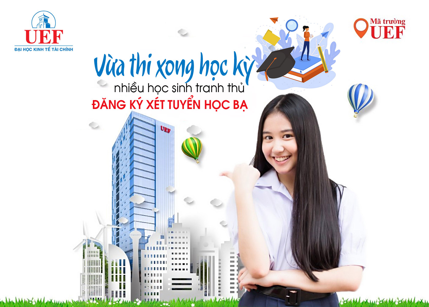 Vừa thi xong học kỳ, nhiều học sinh tranh thủ đăng ký xét tuyển học bạ - Ảnh 1 Vừa thi xong học kỳ, nhiều học sinh tranh thủ đăng ký xét tuyển học bạ - Ảnh 1