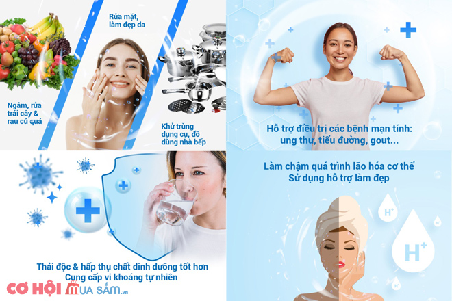 Máy lọc nước điện giải nóng lạnh, duy nhất ở ROBOT có gì mới - Ảnh 4 Máy lọc nước điện giải nóng lạnh, duy nhất ở ROBOT có gì mới - Ảnh 4
