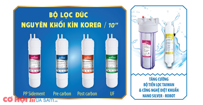 Máy lọc nước điện giải nóng lạnh, duy nhất ở ROBOT có gì mới - Ảnh 5 Máy lọc nước điện giải nóng lạnh, duy nhất ở ROBOT có gì mới - Ảnh 5
