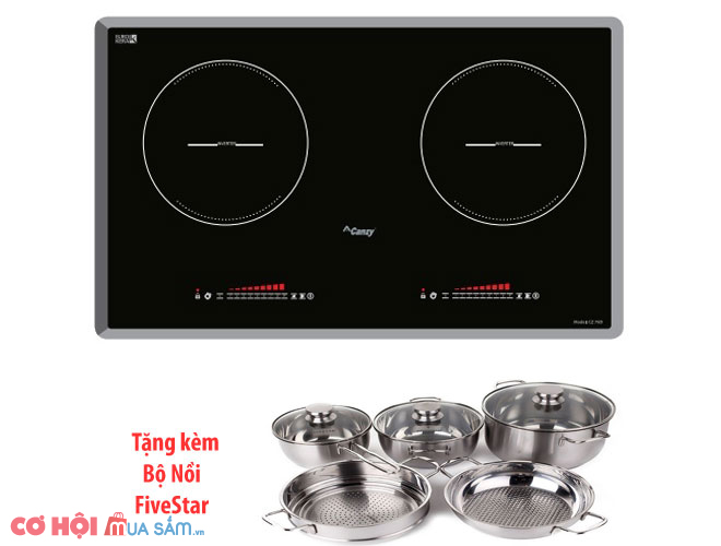 Bếp từ đôi cảm ứng CANZY CZ-79D - Ảnh 1 Bếp từ đôi cảm ứng CANZY CZ-79D - Ảnh 1