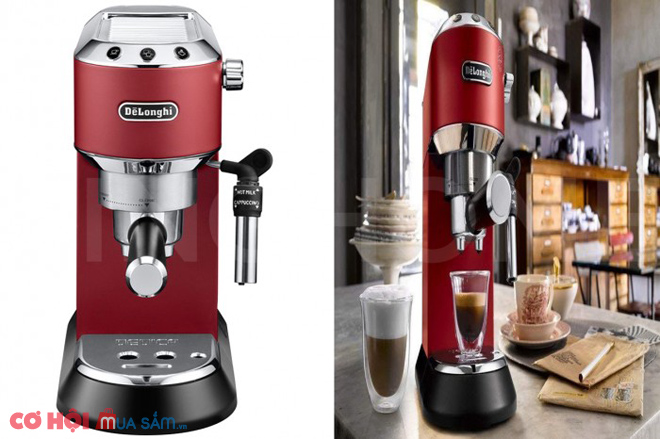 Máy pha cà phê DeLonghi EC685.R - Ảnh 1 Máy pha cà phê DeLonghi EC685.R - Ảnh 1