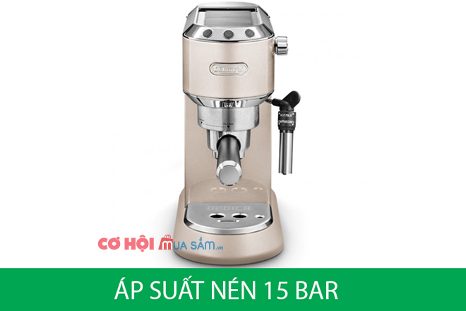 Máy pha cà phê Delonghi Dedica Metallics EC785.BG - Ảnh 1 Máy pha cà phê Delonghi Dedica Metallics EC785.BG - Ảnh 1