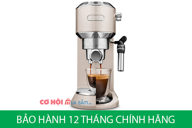 Máy pha cà phê Delonghi Dedica Metallics EC785.BG - Ảnh 2 Máy pha cà phê Delonghi Dedica Metallics EC785.BG - Ảnh 2