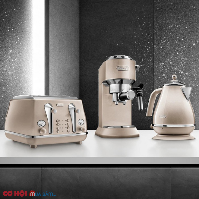 Máy pha cà phê Delonghi Dedica Metallics EC785.BG - Ảnh 5 Máy pha cà phê Delonghi Dedica Metallics EC785.BG - Ảnh 5