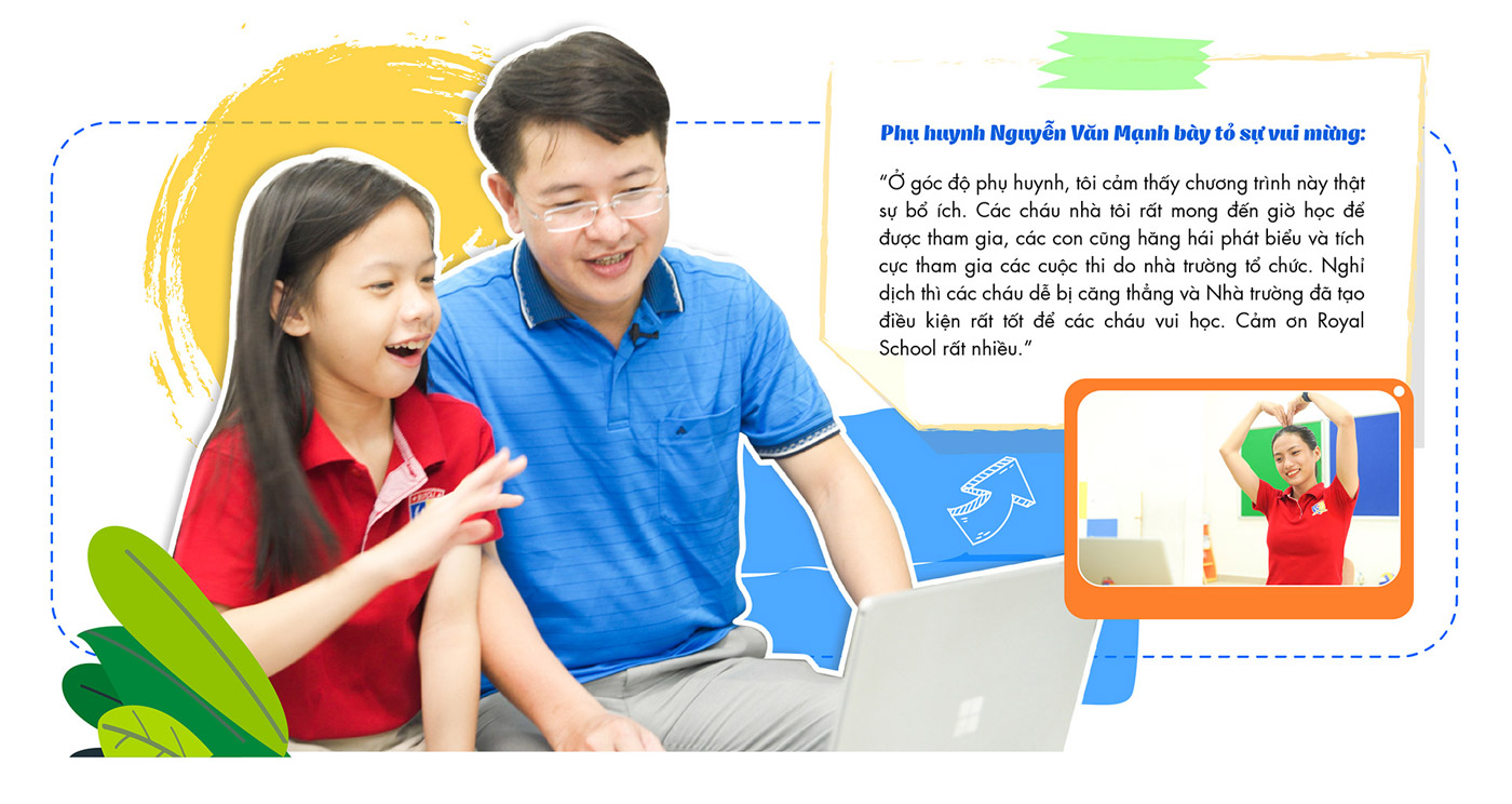 Nhìn lại 'mùa hè trực tuyến' đầy màu sắc tại Royal School - Ảnh 10 Nhìn lại 'mùa hè trực tuyến' đầy màu sắc tại Royal School - Ảnh 10