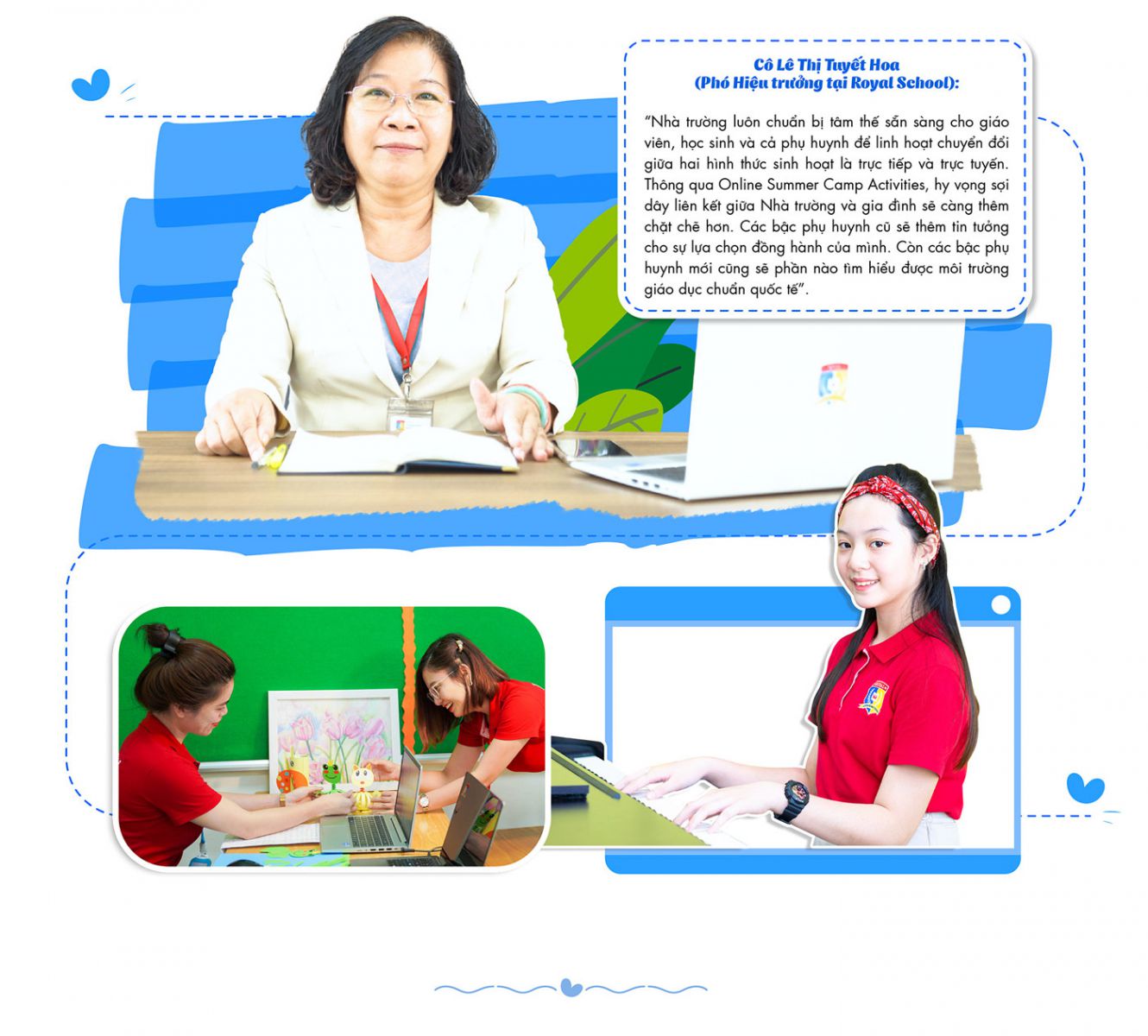 Nhìn lại 'mùa hè trực tuyến' đầy màu sắc tại Royal School - Ảnh 12 Nhìn lại 'mùa hè trực tuyến' đầy màu sắc tại Royal School - Ảnh 12