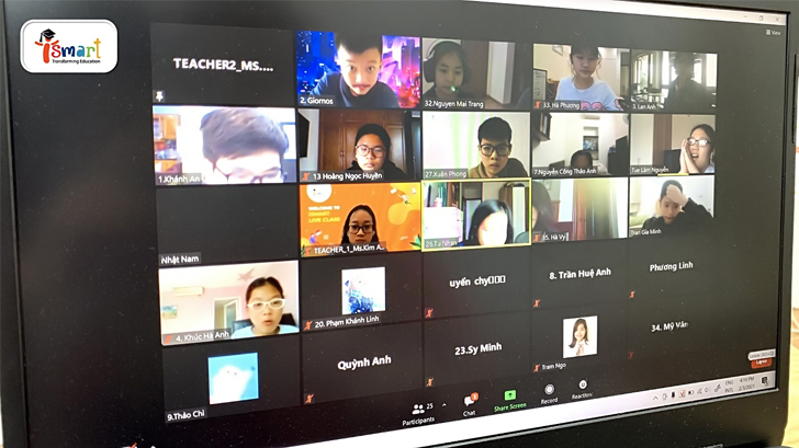 iSMART đã sẵn sàng phương án dạy và học trực tuyến trong đầu năm học 2021 - 2022 - Ảnh 3 iSMART đã sẵn sàng phương án dạy và học trực tuyến trong đầu năm học 2021 - 2022 - Ảnh 3