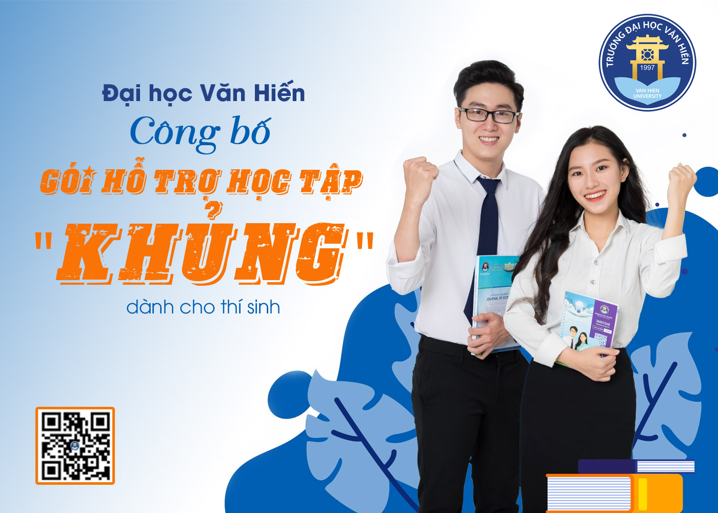 Trường ĐH Văn Hiến công bố gói hỗ trợ học tập 'khủng' dành cho thí sinh - Ảnh 1 Trường ĐH Văn Hiến công bố gói hỗ trợ học tập 'khủng' dành cho thí sinh - Ảnh 1