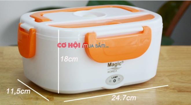Hộp cơm hâm nóng Magic A03 - Ảnh 1 Hộp cơm hâm nóng Magic A03 - Ảnh 1