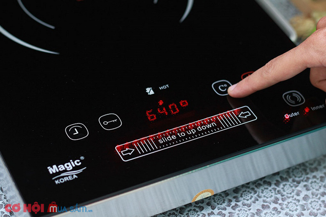 Bếp hồng ngoại Magic Korea A38N - Hàng chính hãng - Ảnh 4 Bếp hồng ngoại Magic Korea A38N - Hàng chính hãng - Ảnh 4