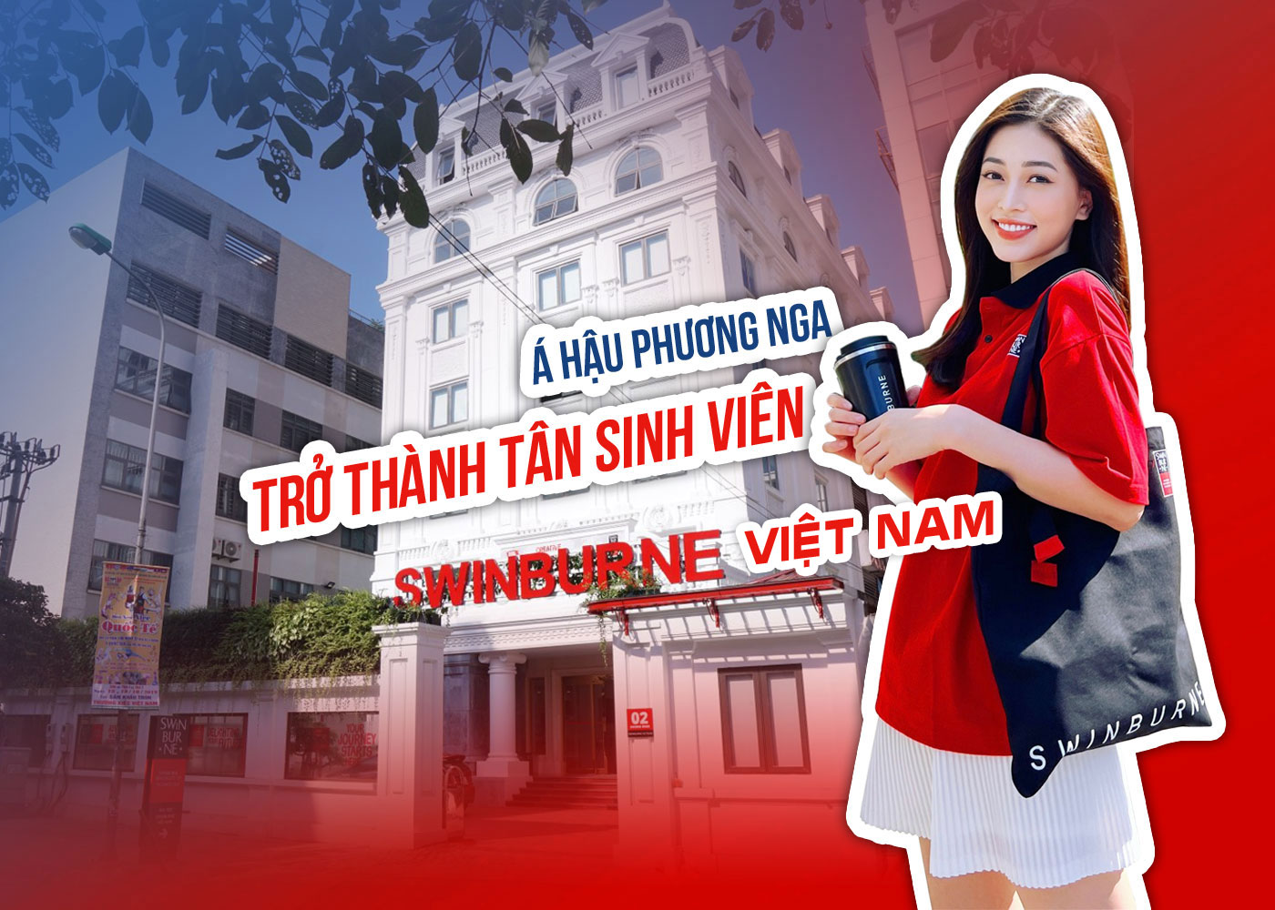 Á hậu Phương Nga trở thành tân sinh viên Swinburne Việt Nam - Ảnh 1 Á hậu Phương Nga trở thành tân sinh viên Swinburne Việt Nam - Ảnh 1
