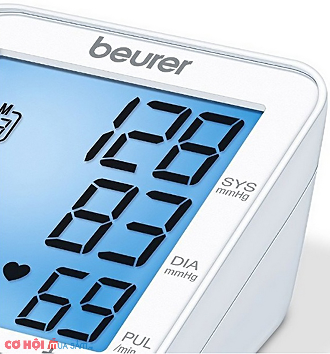 Máy đo huyết áp bắp tay Beurer BM49 - Ảnh 4 Máy đo huyết áp bắp tay Beurer BM49 - Ảnh 4