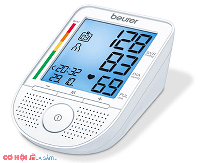 Máy đo huyết áp bắp tay Beurer BM49 - Ảnh 5 Máy đo huyết áp bắp tay Beurer BM49 - Ảnh 5