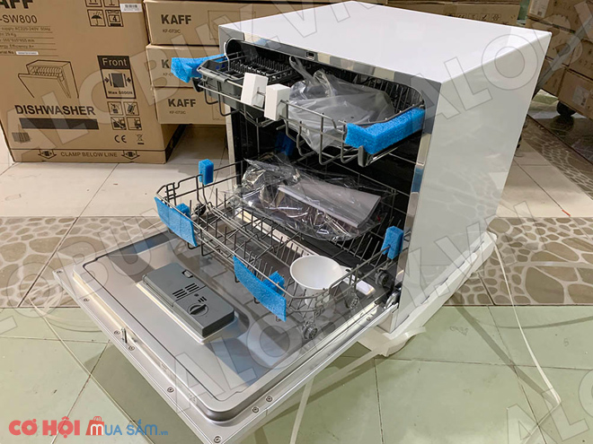 Máy rửa chén KAFF KF-SW800, dung tích rửa 8 bộ, hàng nhập Đức - Ảnh 3 Máy rửa chén KAFF KF-SW800, dung tích rửa 8 bộ, hàng nhập Đức - Ảnh 3
