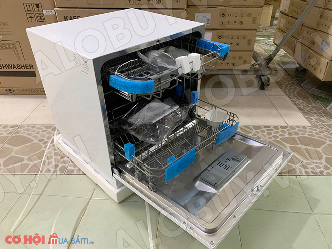 Máy rửa chén KAFF KF-SW800, dung tích rửa 8 bộ, hàng nhập Đức - Ảnh 5 Máy rửa chén KAFF KF-SW800, dung tích rửa 8 bộ, hàng nhập Đức - Ảnh 5