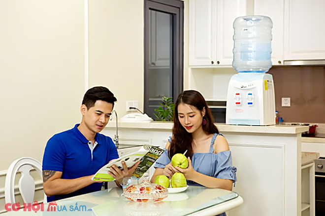 Cây Nước Nóng Lạnh để bàn mini FujiE WD1080E - Ảnh 4 Cây Nước Nóng Lạnh để bàn mini FujiE WD1080E - Ảnh 4