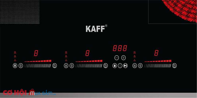 Bếp ba điện từ hồng ngoại Kaff KF- IH6003IC - Ảnh 1 Bếp ba điện từ hồng ngoại Kaff KF- IH6003IC - Ảnh 1
