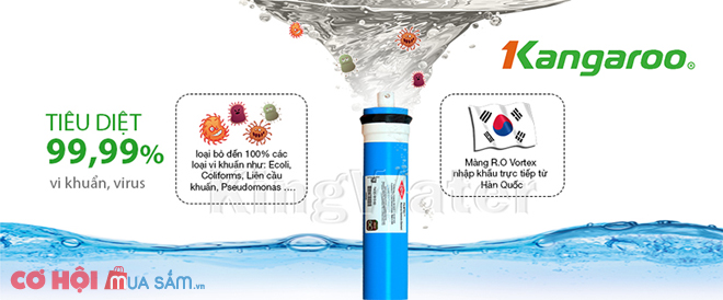 Máy lọc nước RO nóng lạnh KANGAROO KG10A3 XẢ KHO giá tốt - Ảnh 4 Máy lọc nước RO nóng lạnh KANGAROO KG10A3 XẢ KHO giá tốt - Ảnh 4