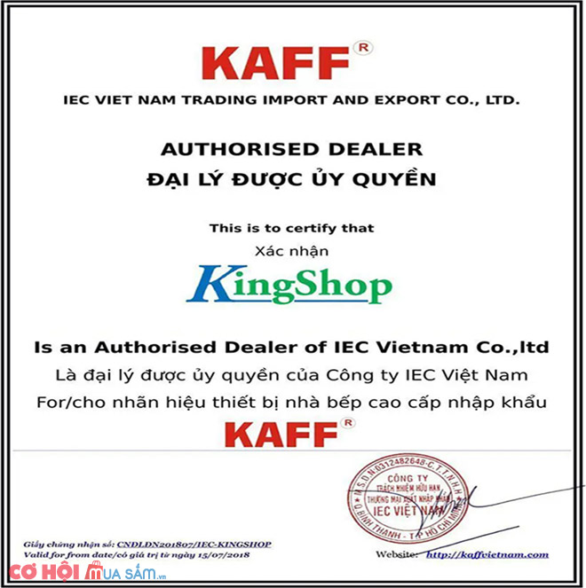 Bếp hồng ngoại điện từ Kaff KF-FL6996IH - Ảnh 5 Bếp hồng ngoại điện từ Kaff KF-FL6996IH - Ảnh 5