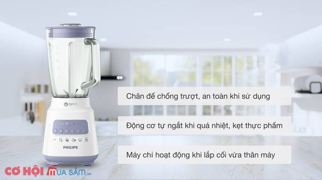 Máy xay sinh tố Philips HR2222/00 - Ảnh 5 Máy xay sinh tố Philips HR2222/00 - Ảnh 5