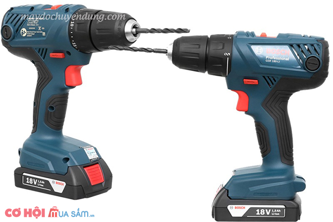Máy khoan bắt vít chuyên dụng dùng pin Bosch GSR 180-LI - Ảnh 2 Máy khoan bắt vít chuyên dụng dùng pin Bosch GSR 180-LI - Ảnh 2