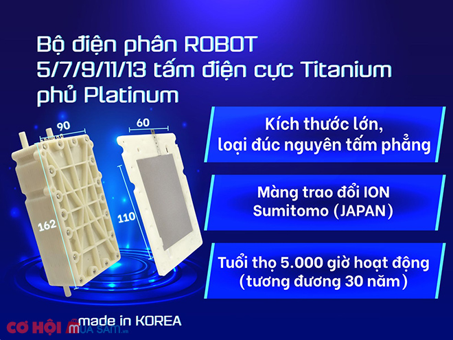 Cách chọn máy lọc nước điện giải ion kiềm giá rẻ cho hydrogen - orp ưu việt - Ảnh 4 Cách chọn máy lọc nước điện giải ion kiềm giá rẻ cho hydrogen - orp ưu việt - Ảnh 4