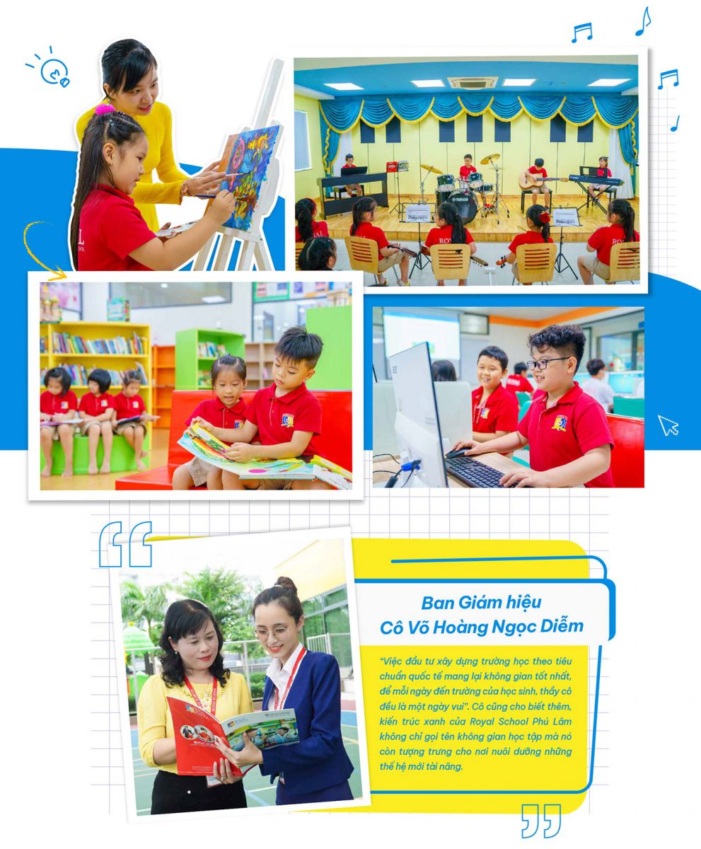 Cảm hứng từ không gian xanh, phòng học chuẩn Tây Phú Lâm Campus - Ảnh 5 Cảm hứng từ không gian xanh, phòng học chuẩn Tây Phú Lâm Campus - Ảnh 5