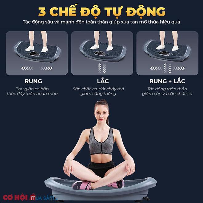 Máy rung toàn thân cao cấp OKACHI JP-868 - Ảnh 6 Máy rung toàn thân cao cấp OKACHI JP-868 - Ảnh 6
