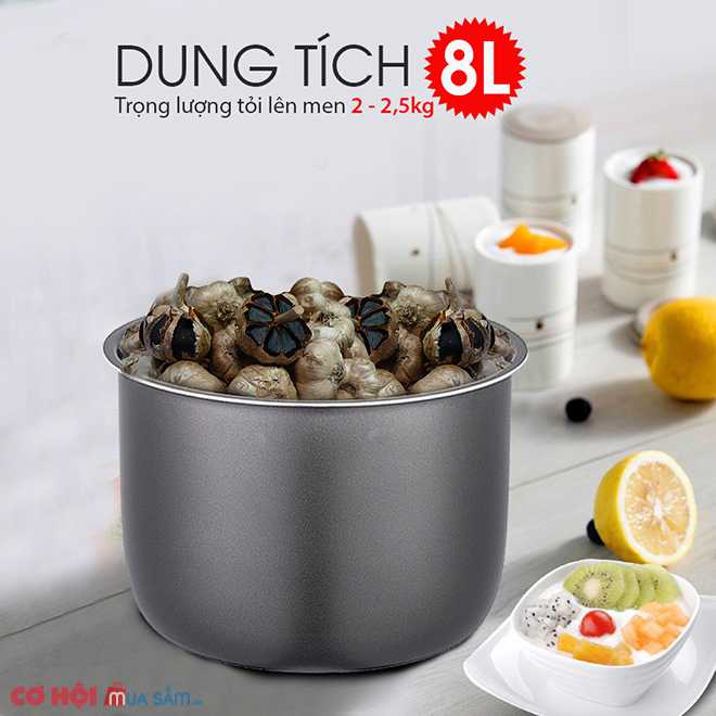 Máy làm tỏi đen FUKI FK-920 loại 8L 4 tầng (đỏ mận) - Ảnh 4 Máy làm tỏi đen FUKI FK-920 loại 8L 4 tầng (đỏ mận) - Ảnh 4