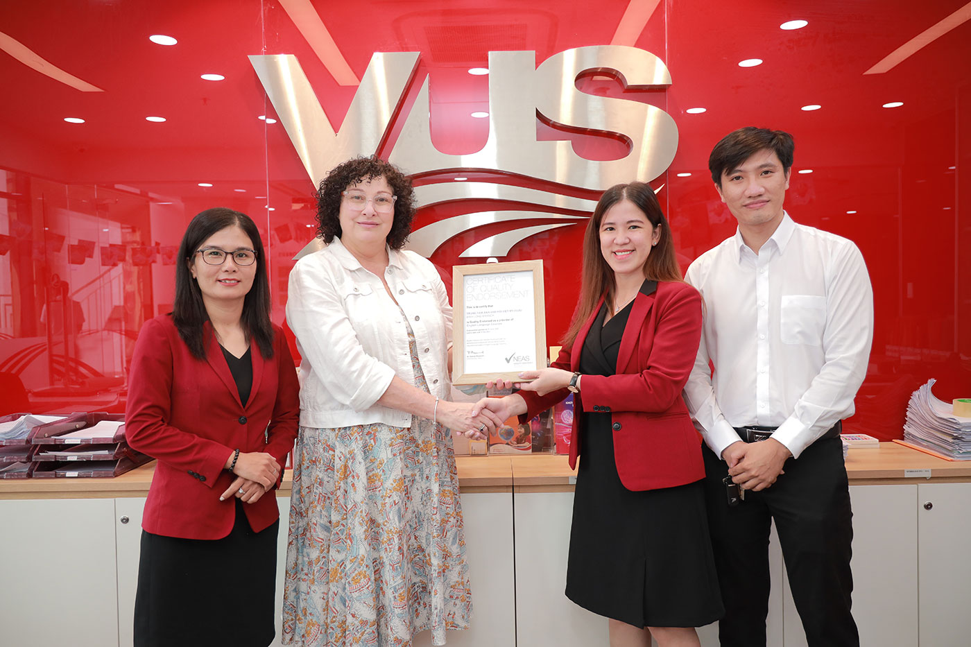 VUS được công nhận đạt chuẩn chất lượng quốc tế bởi NEAS năm thứ 5 liên tiếp - Ảnh 8 VUS được công nhận đạt chuẩn chất lượng quốc tế bởi NEAS năm thứ 5 liên tiếp - Ảnh 8