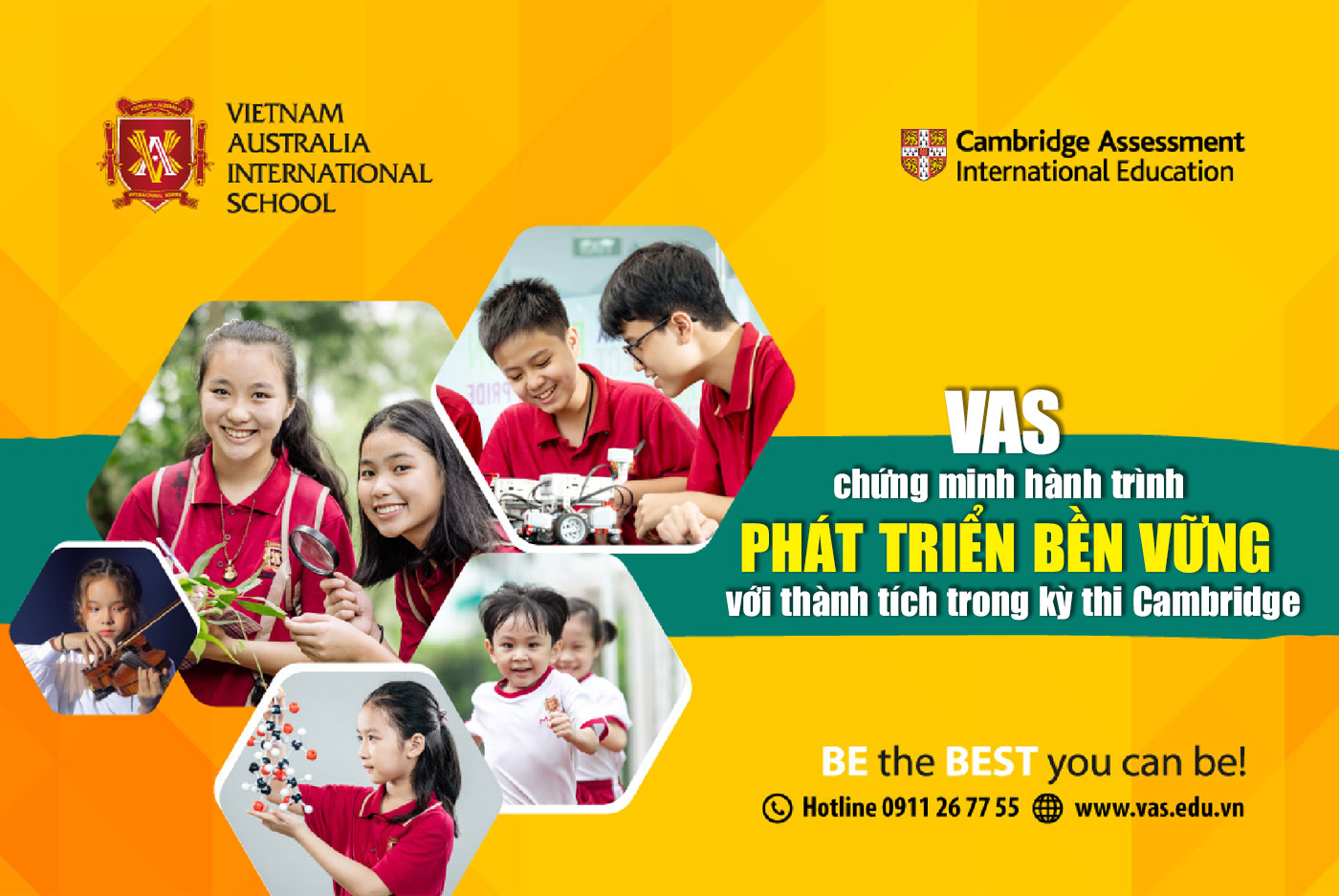 VAS chứng minh hành trình phát triển bền vững với thành tích trong kỳ thi Cambridge - Ảnh 1 VAS chứng minh hành trình phát triển bền vững với thành tích trong kỳ thi Cambridge - Ảnh 1