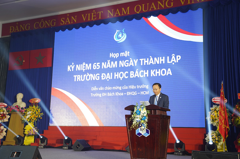 Trường Đại học Bách Khoa TP.HCM kỷ niệm 65 năm thành lập - Ảnh 2 Trường Đại học Bách Khoa TP.HCM kỷ niệm 65 năm thành lập - Ảnh 2