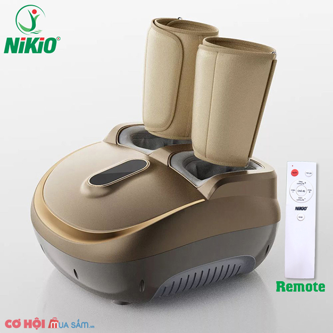 Máy massage chân nén ép trị liệu suy giãn tĩnh mạch Nikio NK-187 - Ảnh 4 Máy massage chân nén ép trị liệu suy giãn tĩnh mạch Nikio NK-187 - Ảnh 4