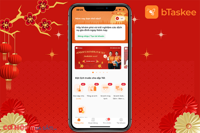 Đặt bTaskee dọn nhà đón Tết ngay từ bây giờ - Ảnh 2 Đặt bTaskee dọn nhà đón Tết ngay từ bây giờ - Ảnh 2