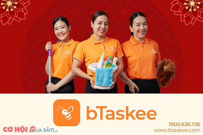 Ứng dụng bTaskee - Xua tan nỗi lo dọn nhà ngày Tết - Ảnh 1 Ứng dụng bTaskee - Xua tan nỗi lo dọn nhà ngày Tết - Ảnh 1
