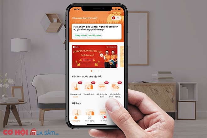 Ứng dụng bTaskee - Xua tan nỗi lo dọn nhà ngày Tết - Ảnh 2 Ứng dụng bTaskee - Xua tan nỗi lo dọn nhà ngày Tết - Ảnh 2