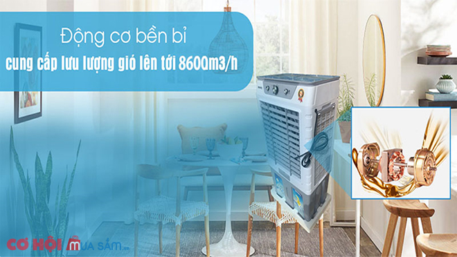Máy làm mát không khí Kamisu HA-8600 - Ảnh 4 Máy làm mát không khí Kamisu HA-8600 - Ảnh 4