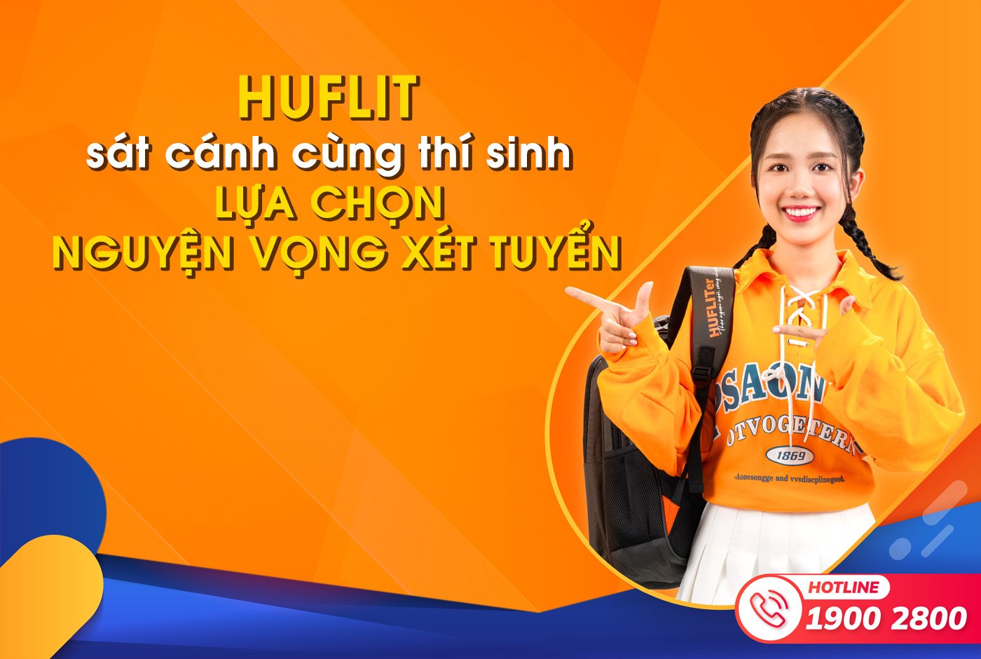 HUFLIT sát cánh cùng thí sinh lựa chọn nguyện vọng xét tuyển - ảnh 1 HUFLIT sát cánh cùng thí sinh lựa chọn nguyện vọng xét tuyển - ảnh 1