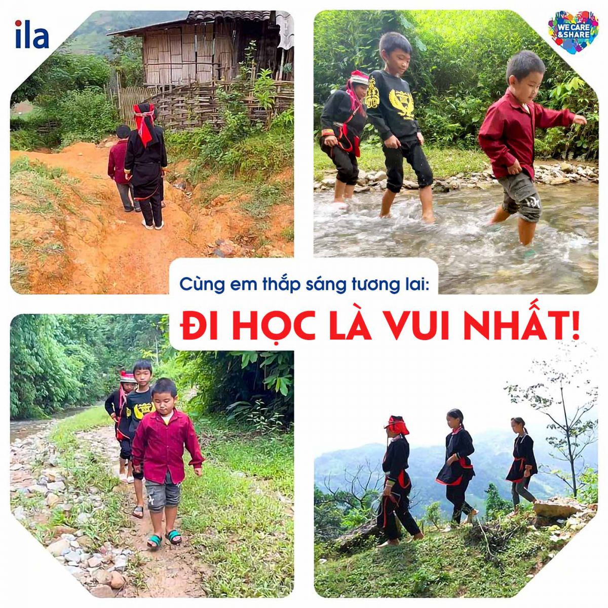 Cùng em thắp sáng tương lai: Đi học là vui nhất - ảnh 1 Cùng em thắp sáng tương lai: Đi học là vui nhất - ảnh 1