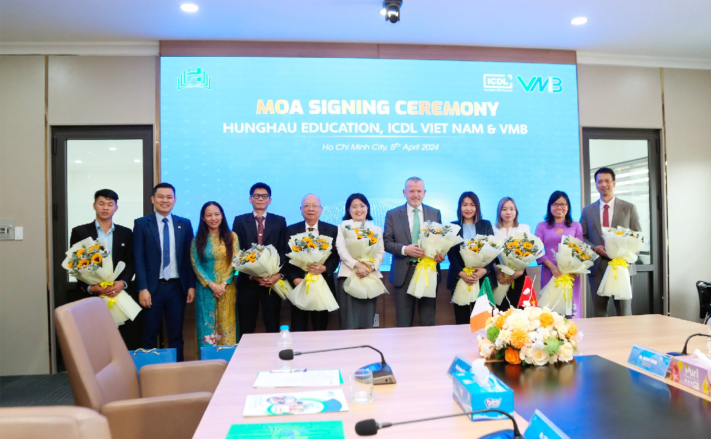 Hunghau Education, ICDL và VMB Việt Nam ký kết hợp tác - ảnh 9 Hunghau Education, ICDL và VMB Việt Nam ký kết hợp tác - ảnh 9