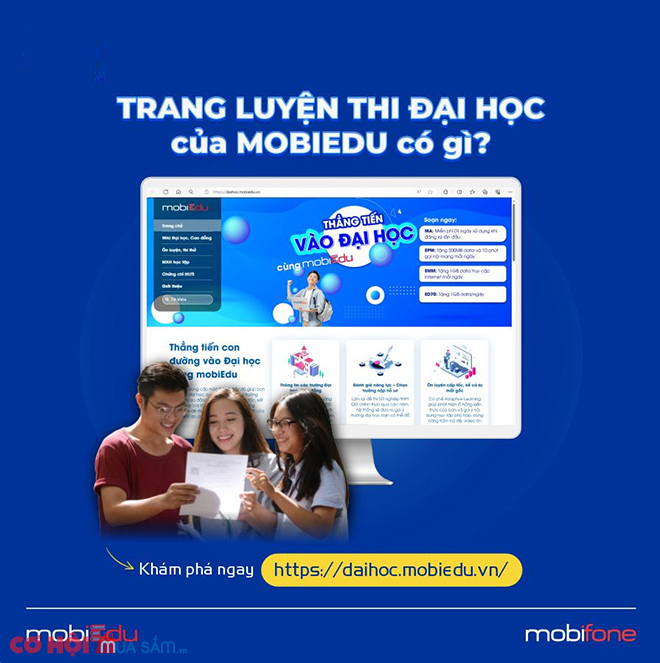 MobiFone cung cấp giải pháp cho nhu cầu ôn luyện và thi thử - ảnh 1 MobiFone cung cấp giải pháp cho nhu cầu ôn luyện và thi thử - ảnh 1