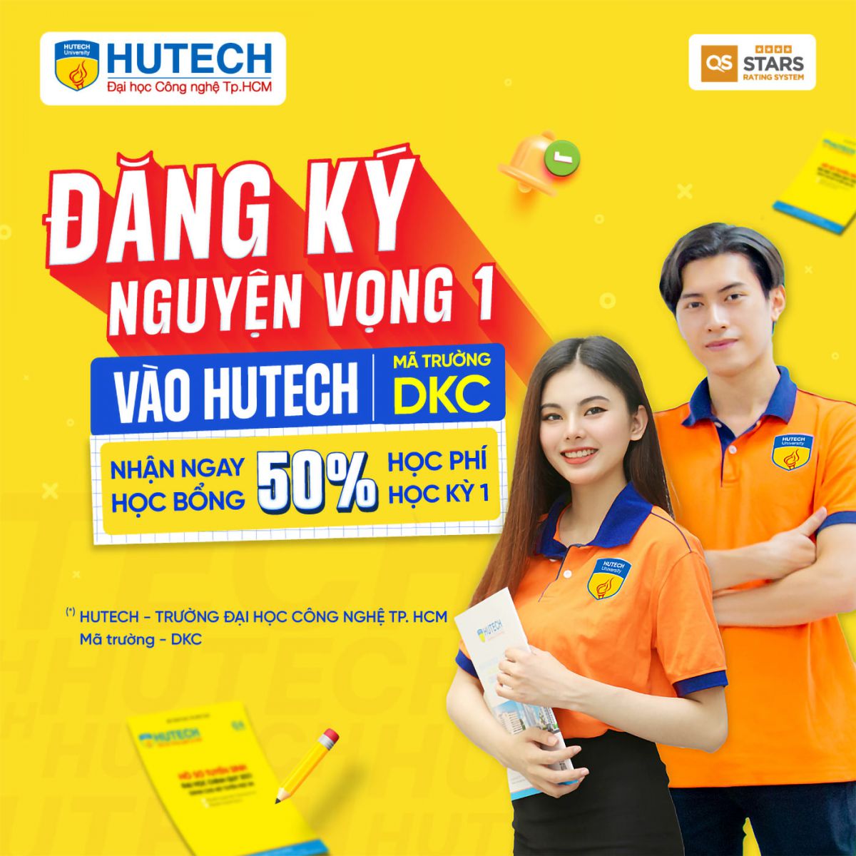 Chắc suất học bổng khi đặt nguyện vọng 1 vào HUTECH - ảnh 1 Chắc suất học bổng khi đặt nguyện vọng 1 vào HUTECH - ảnh 1