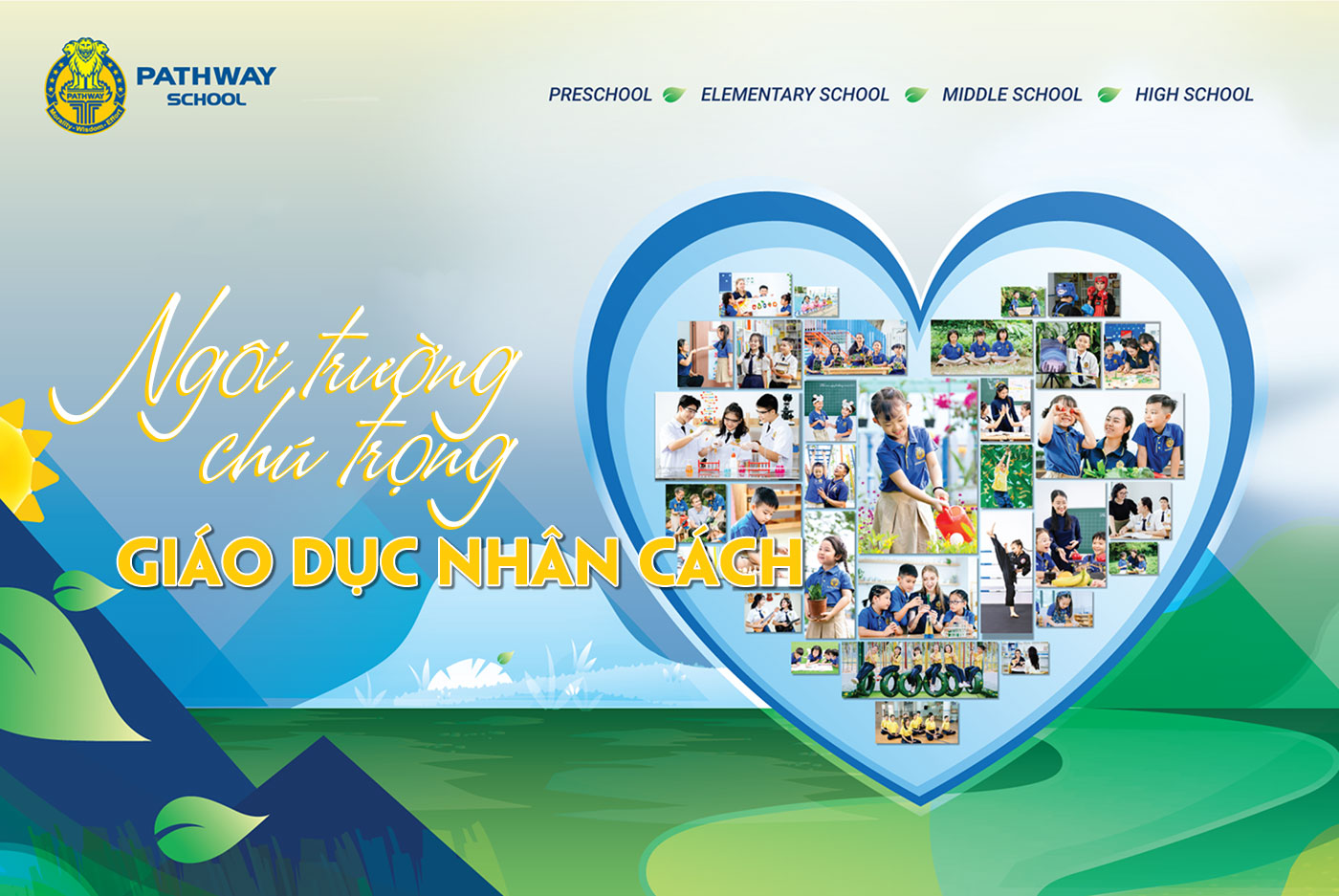 Ngôi trường chú trọng giáo dục nhân cách Ngôi trường chú trọng giáo dục nhân cách