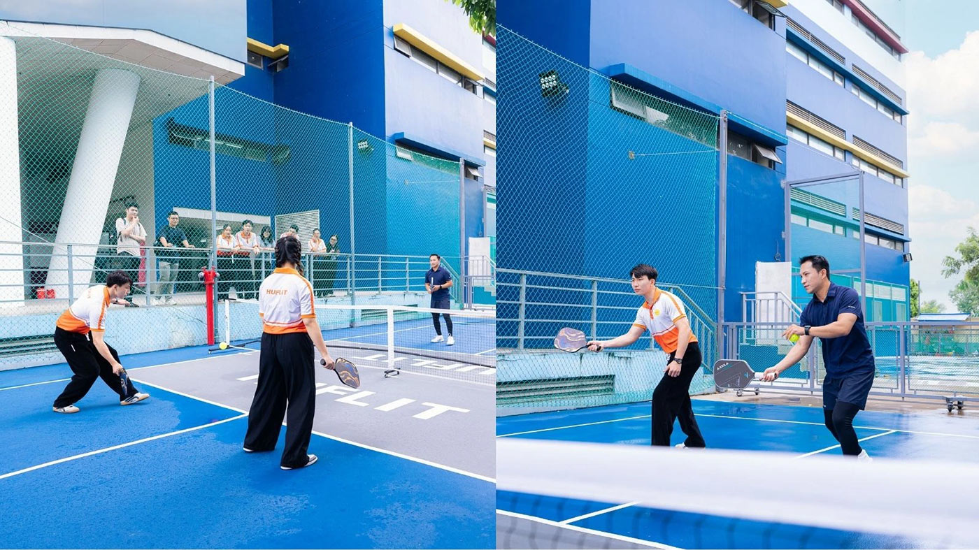 Sinh viên hào hứng trải nghiệm sự ′thay da đổi thịt′ của HUFLIT - ảnh 6 Sinh viên hào hứng trải nghiệm sự ′thay da đổi thịt′ của HUFLIT - ảnh 6