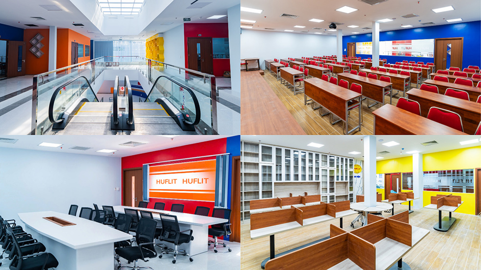 Sinh viên hào hứng trải nghiệm sự ′thay da đổi thịt′ của HUFLIT - ảnh 3 Sinh viên hào hứng trải nghiệm sự ′thay da đổi thịt′ của HUFLIT - ảnh 3