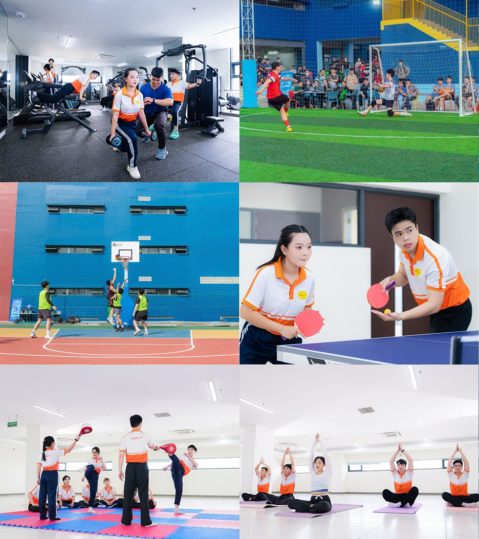 Sinh viên hào hứng trải nghiệm sự ′thay da đổi thịt′ của HUFLIT - ảnh 5 Sinh viên hào hứng trải nghiệm sự ′thay da đổi thịt′ của HUFLIT - ảnh 5