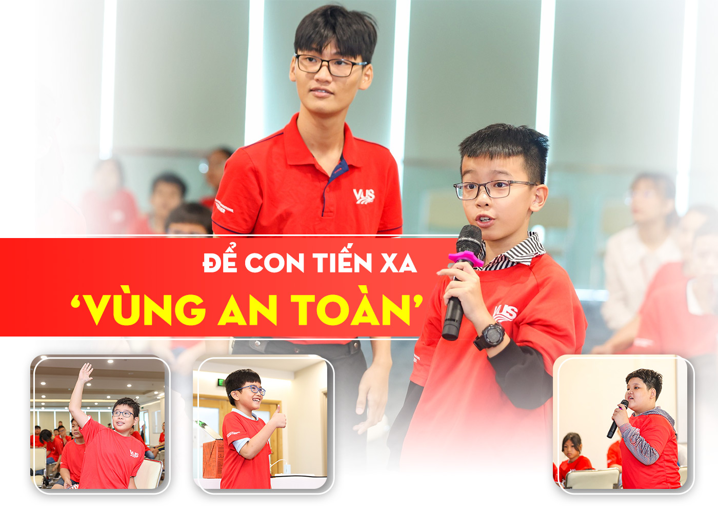 Để con tiến xa vùng an toàn - ảnh 1 Để con tiến xa vùng an toàn - ảnh 1