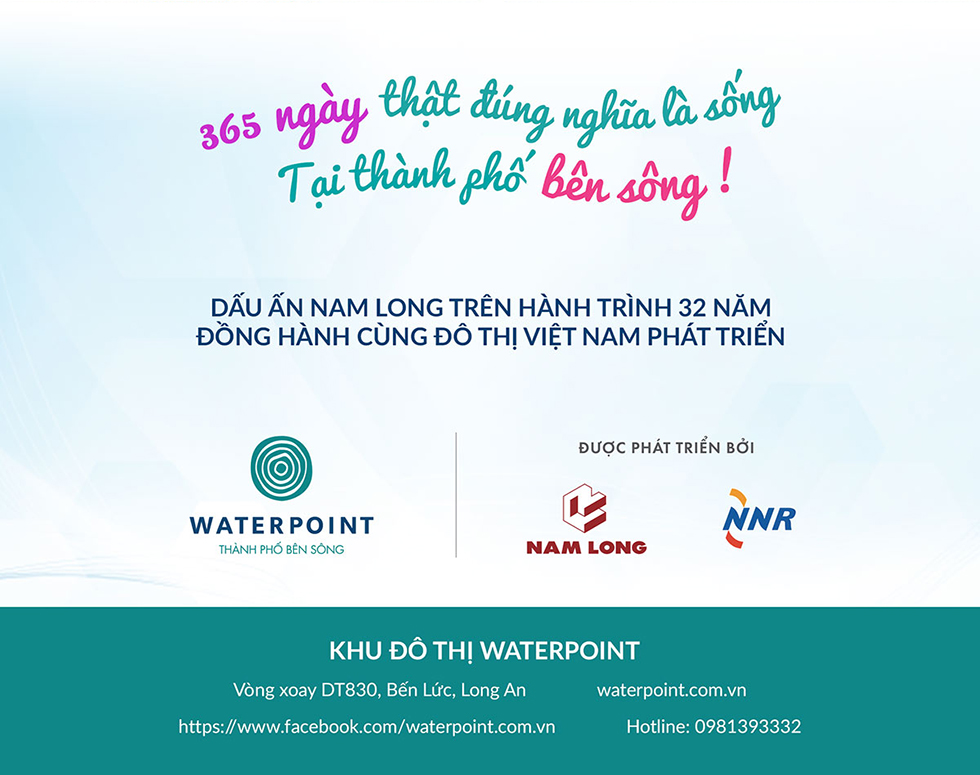 Sống 365 ngày xúc cảm tại Waterpoint Sống 365 ngày xúc cảm tại Waterpoint