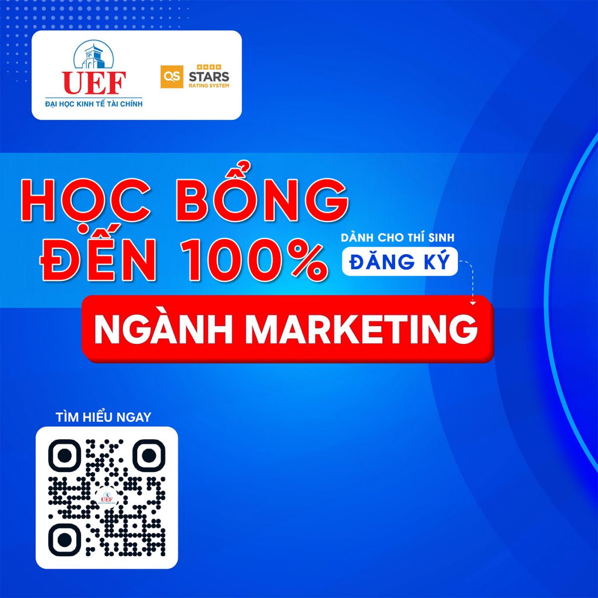 Học bổng đến 100% dành cho thí sinh đăng ký ngành marketing UEF Học bổng đến 100% dành cho thí sinh đăng ký ngành marketing UEF